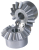 3.5 MODULE X 16 TEETH BEVEL GEAR - STEEL 1:1 3.5 MODULE X 16 TEETH BEVEL GEAR - STEEL 1:1
